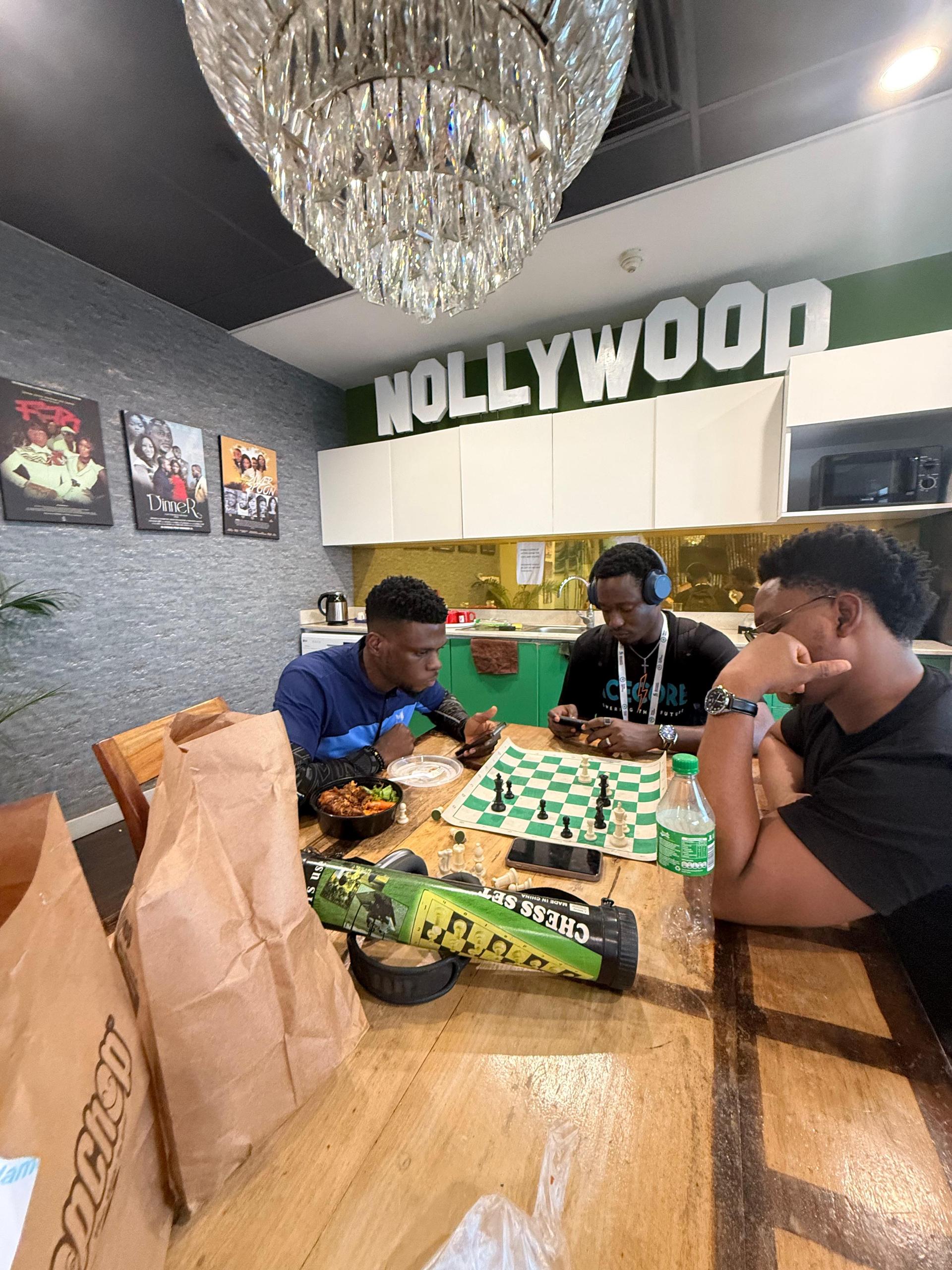 Strategy off the clock, a game of chess