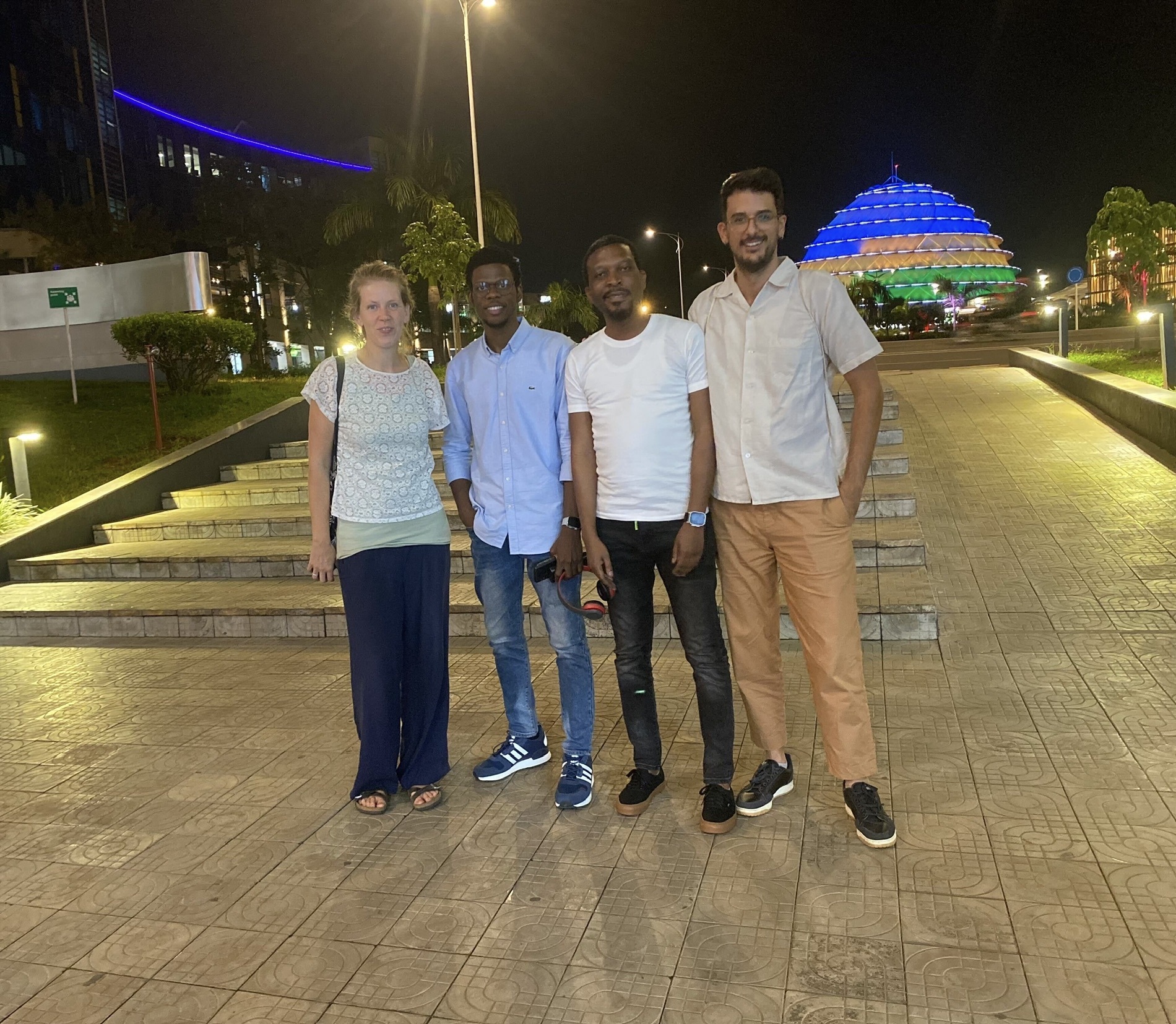 With international partners in Kigali, Rwanda